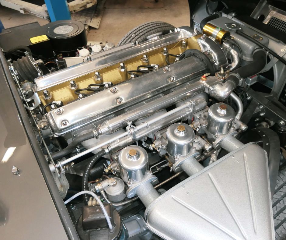 Jaguar Type E moteur