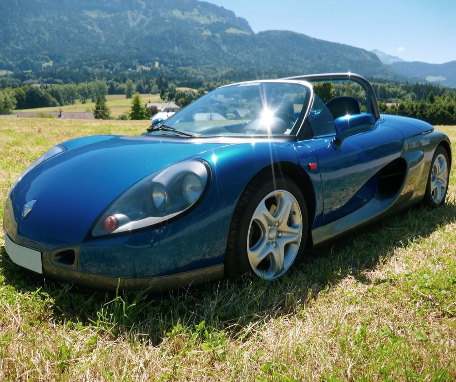 Renault Spider bleue