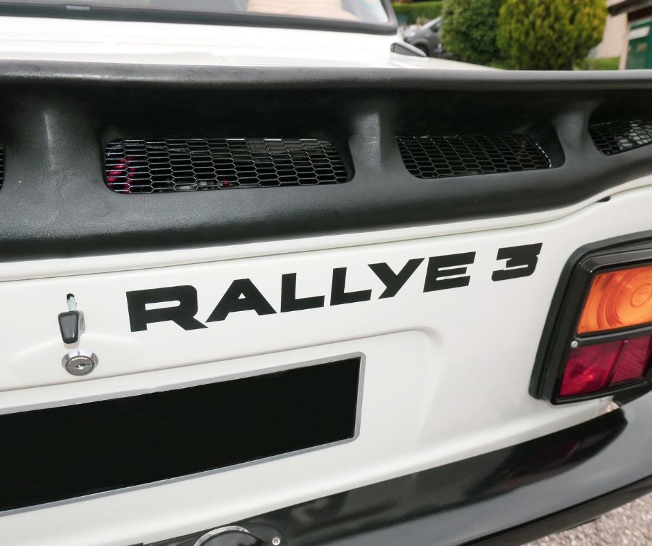 Simca Rallye blanche